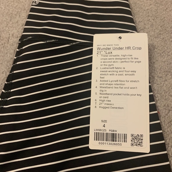 Lululemon Wunder Under Crop pants - Picture 5 of 5